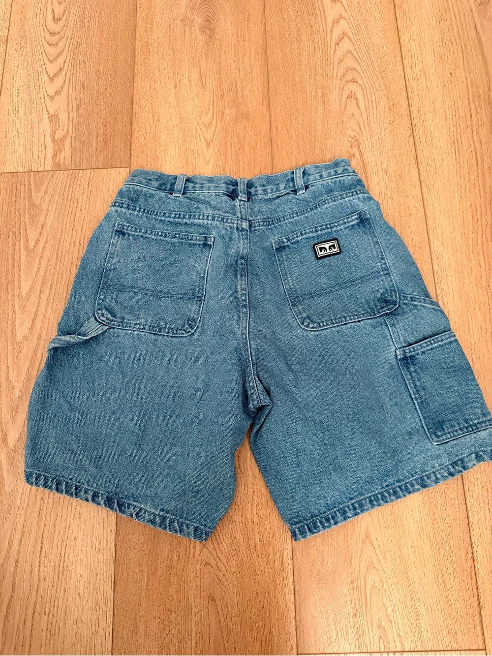 Obey baggy jean shorts - Picture 2 of 3